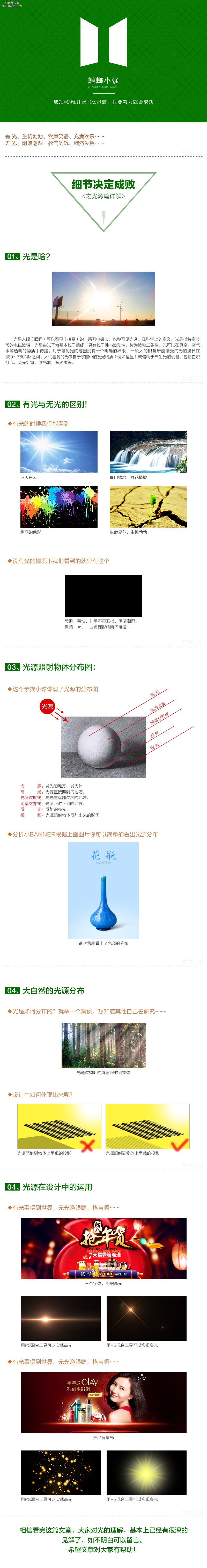 设计知识，设计中光源应用详解