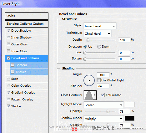 Photoshop设计碳纤维风格图标教程,PS教程,思缘教程网