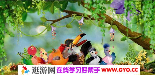 BBC英文启蒙动画片 小鸟三号 48集 百度网盘