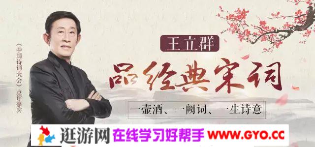 王立群品经典宋词 mp3音频 百度网盘