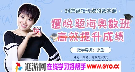 于晓斐摆脱题海奥数班，24堂颠覆传统的数学课高效提升成绩 mp4视频 百度网盘