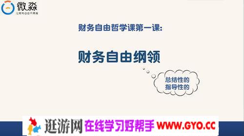 微淼实现财务自由课程 财务智慧 股票投资方法 房地产投资方法 家庭保障体系构建方法（超清视频）百度网盘
