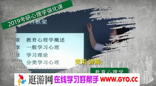 2019考研心理学强化课程（完结）（高清视频）百度网盘