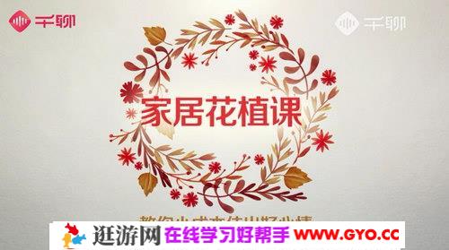 12堂家居花艺绿植课，教你小成本住出好心情（超清视频完结）百度网盘