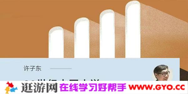 许子东20世纪中国小说（完结）