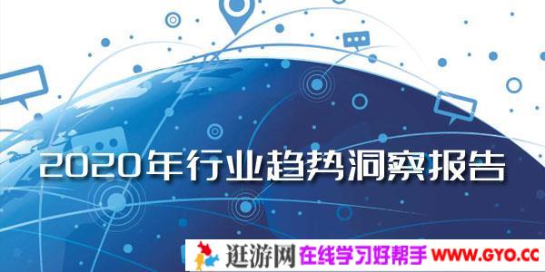 2020年行业趋势洞察报告麦肯锡普华永道达摩院