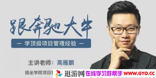 高雁鹏-项目管理·速成指南，跟奔驰大牛学顶级项目管理经验