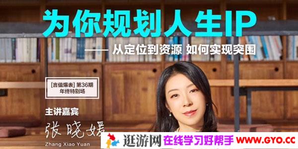 张晓媛的朋友圈-为你规划人生IP 建立战略人脉资源