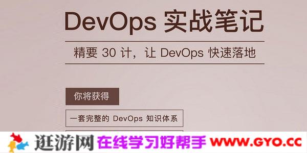 石雪峰-DevOps实战笔记精要30计 让DevOps快速落地