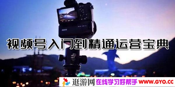 视频号入门到精通运营宝典 7大类目视频号内容运营指南