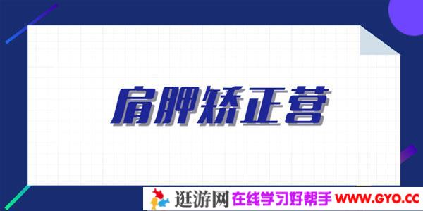 一介粗人-肩胛矫正营2期课程