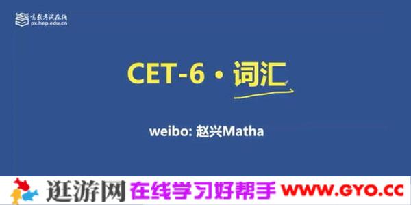 刘晓艳-2020年12月英语六级考试词汇语法