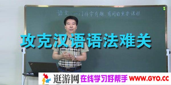 王芳大语文-杨长胜 攻克汉语语法难关