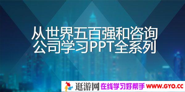 从世界五百强公司实战化案例PPT全系列