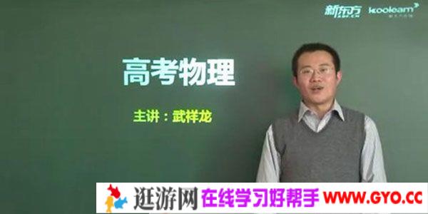 武祥龙-新东方 高考物理提分伴侣
