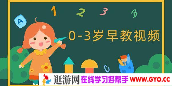 0-3岁早教中心 亲子互动游戏视频课程