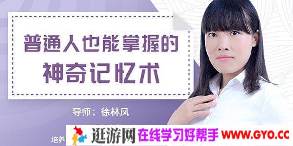 徐林凤-世界记忆大师《普通人也能掌握的神奇记忆》