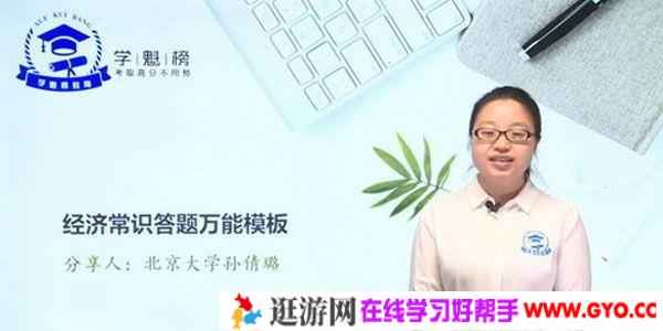 孙倩璐-学魁榜 2020政治最新专题课