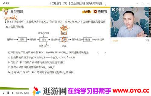 猿辅导-廖耀华 高三化学 2021年春季985班