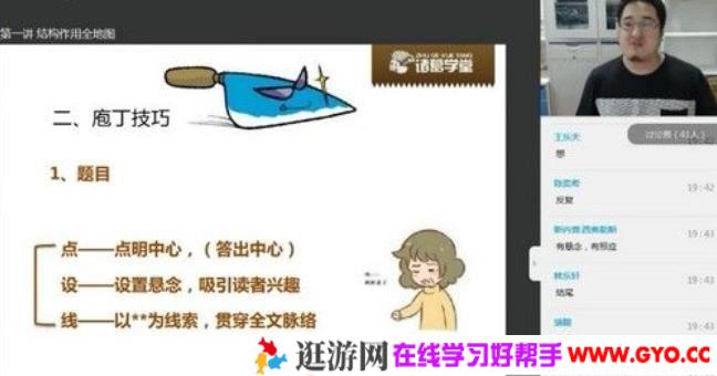 诸葛学堂-齐白 樊子澍 庖丁阅读现代文正课一级B