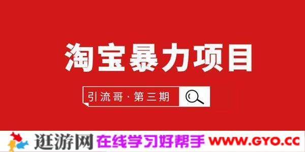 引流哥《淘宝暴力项目第3期》非刷D买东西赚钱