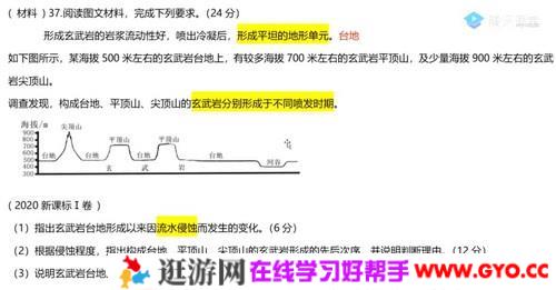 腾讯课堂-刘勖雯 高考地理 2021押题课三轮模拟题